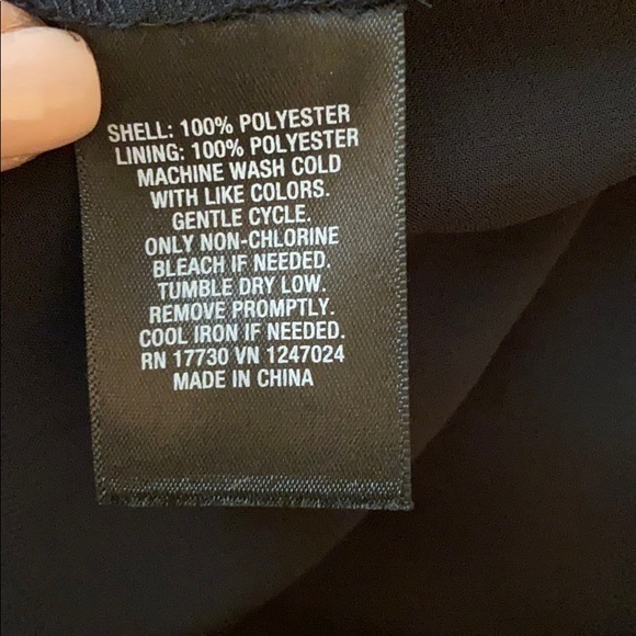 Mossimo black dress overlay top size XS - Picture 6 of 7